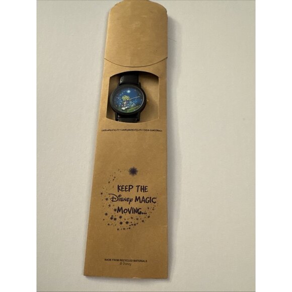 Jiminy Cricket Cast Member Watch Black “Keep The Disney Magic Moving”  BB25 - Picture 1 of 4